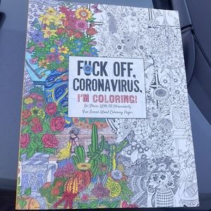 Adult Coloring Book - contains profanities